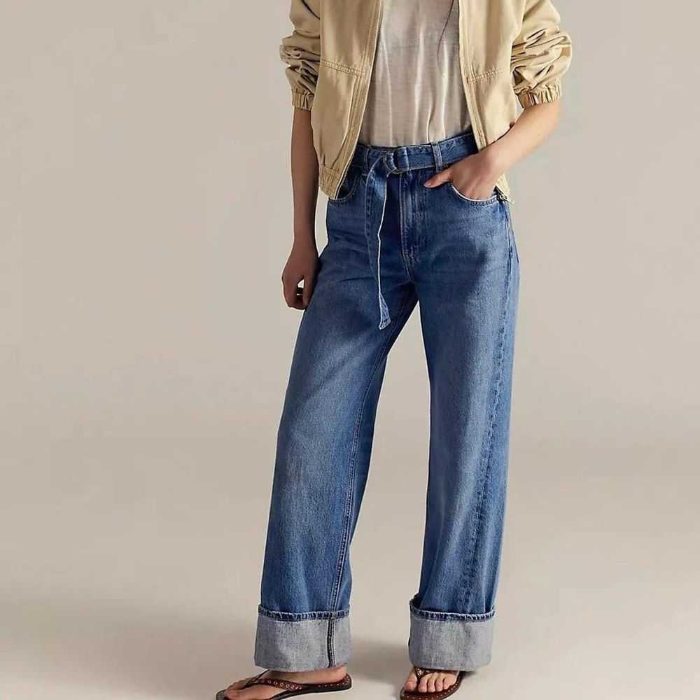 Free People baggy denim sold.